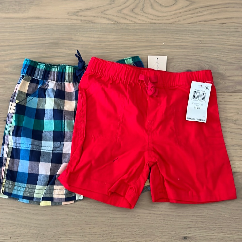 BNWT First Impressions 24m Shorts